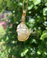 Polished Citrine Necklace