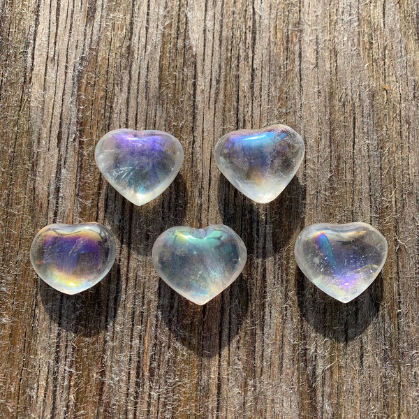 Angel Aura Mini Heart Stone
