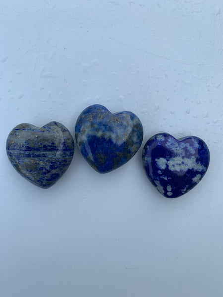 Lapis Lazuli Mini Heart Stone
