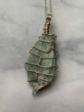 Rough Green Aventurine Necklace