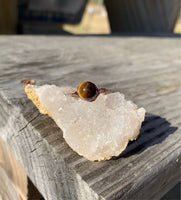 Golden Tigers Eye Bead Ring